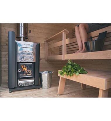 kit cheminée Harvia inox WHP1500 pour poêle de sauna