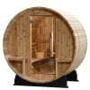 Almost Heaven Vienna 2-Person Canopy Barrel Sauna